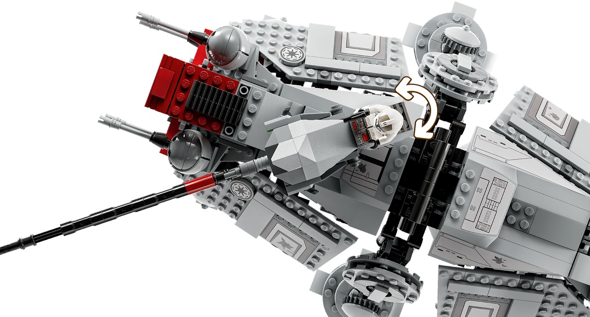 Шагоход AT-TE Star Wars Конструктор совместим с LEGO 75337