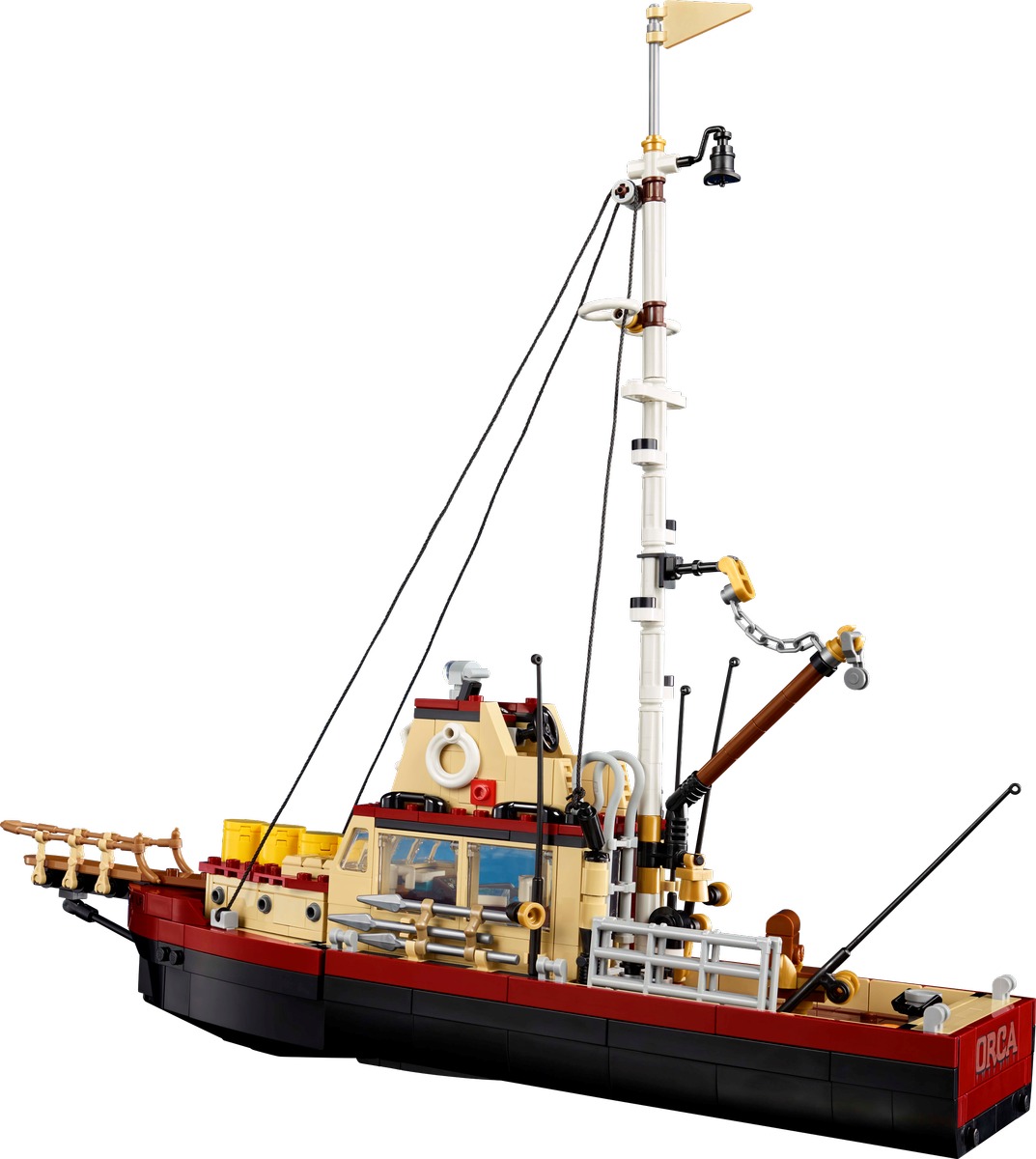 Челюсти Конструктор совместим с LEGO 21350
