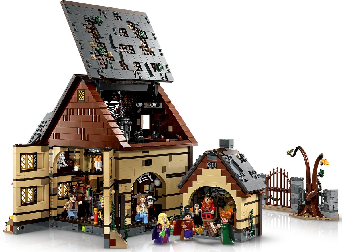 Конструктор Disney Фокус-Покус: Коттедж сестер Сандерсон совместим с LEGO 21341