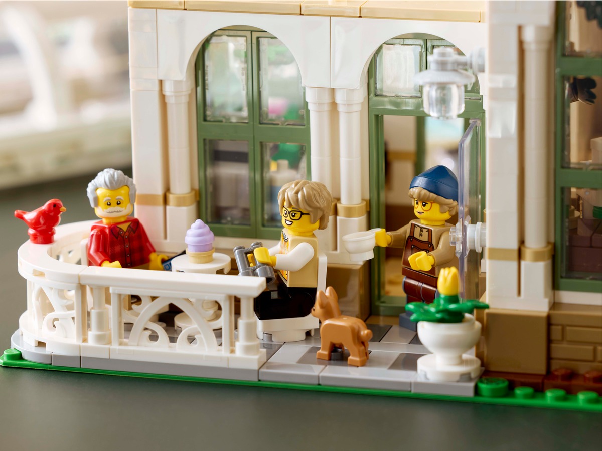 Ботанический сад Конструктор совместим с LEGO 21353