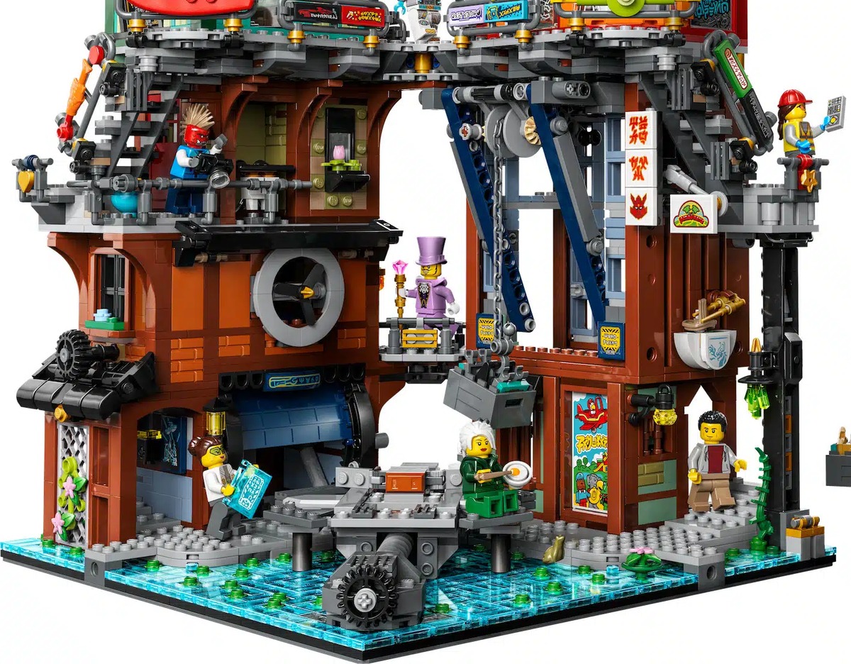 Городские мастерские Ninjago Конструктор совместим с LEGO 71837