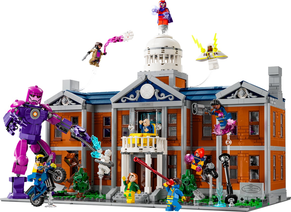 Люди Икс: Особняк Икс Marvel Конструктор совместим с LEGO 76294