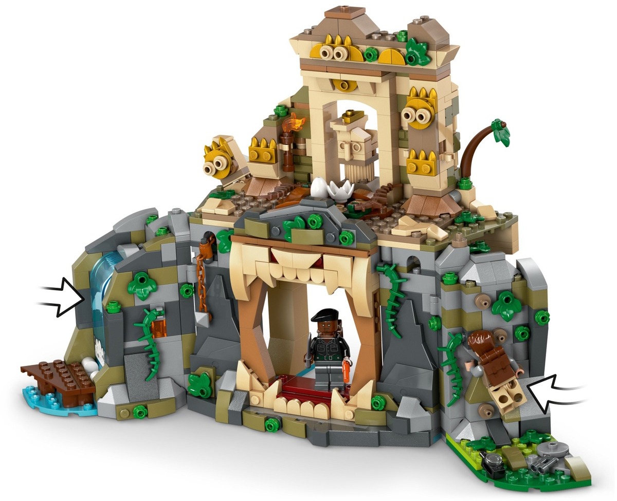 Конструктор Jurassic World Спинозавр и кетцалькоатль: Воздушная миссия совместим с LEGO 76976