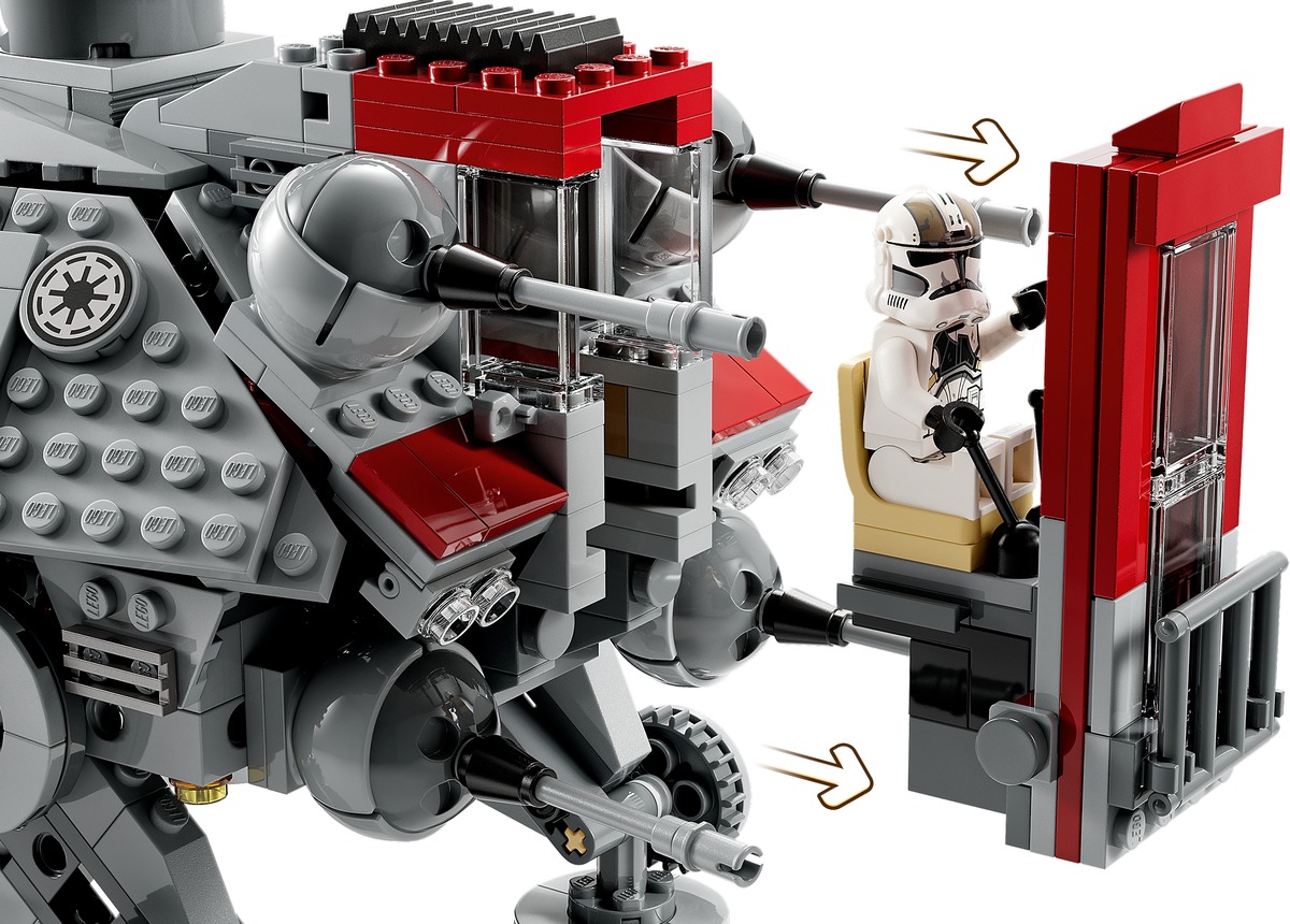 Шагоход AT-TE Star Wars Конструктор совместим с LEGO 75337
