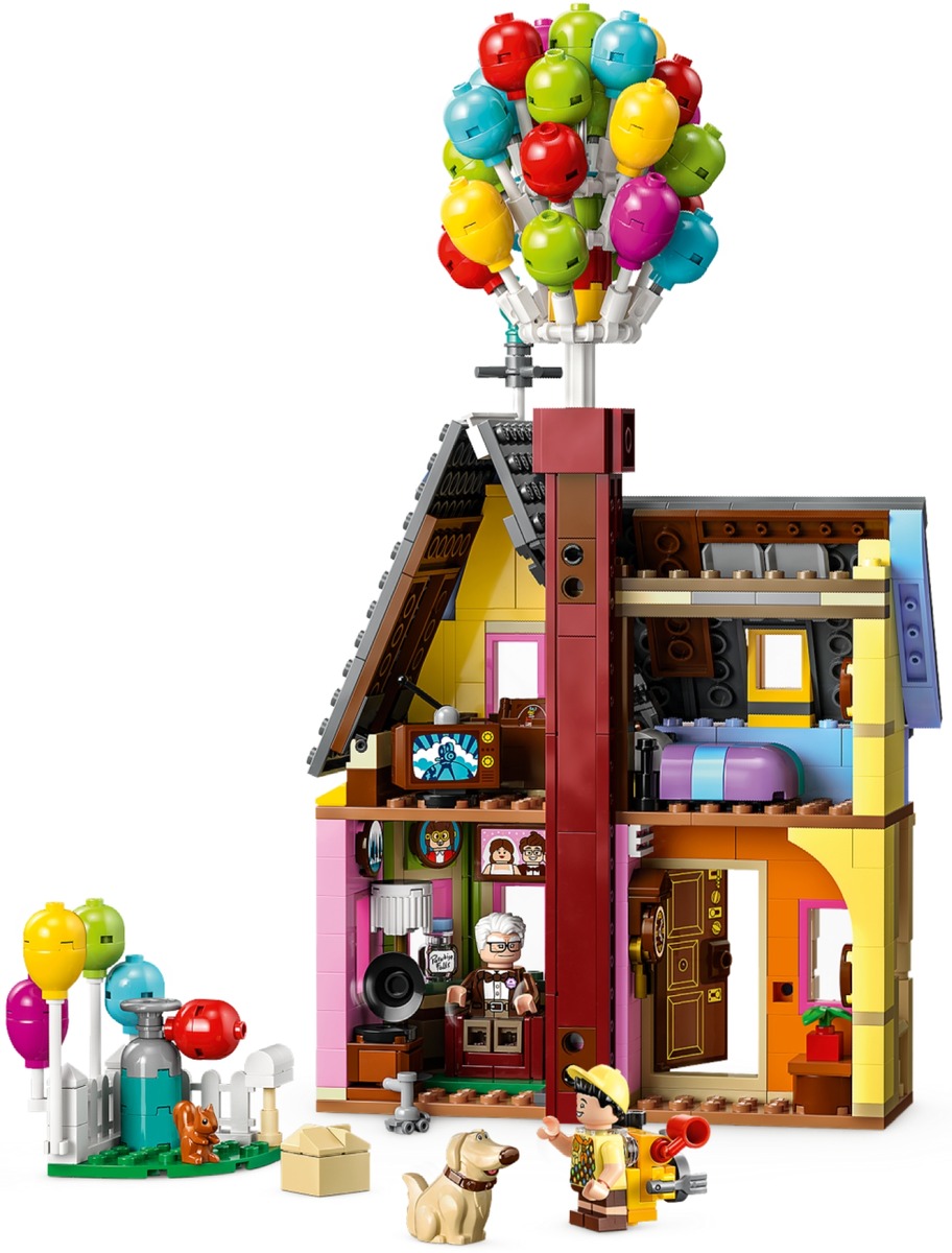 Конструктор Дом из мультфильма Вверх Disney совместим с LEGO 43217
