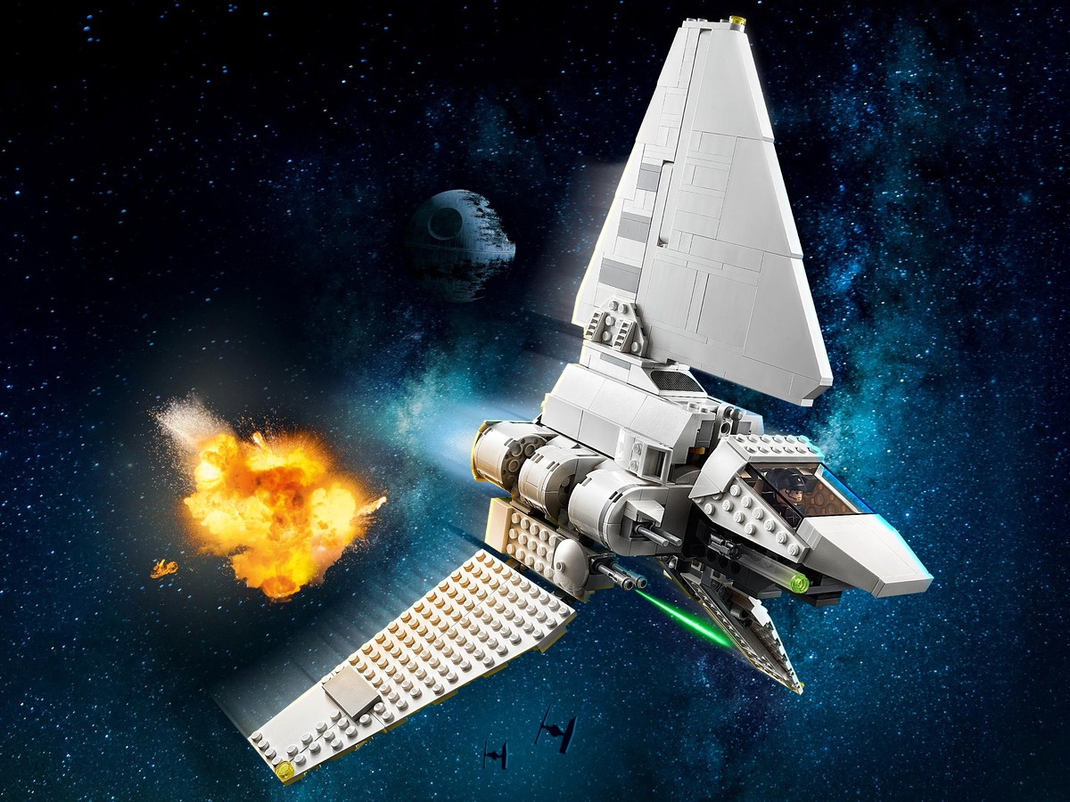 Конструктор Star Wars Имперский шаттл совместим с LEGO 75302