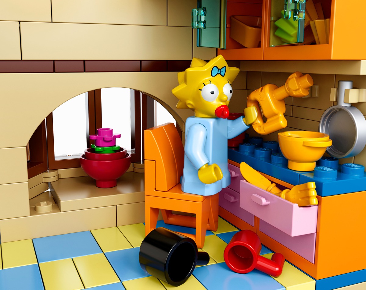 Дом Симпсонов Конструктор совместим с LEGO 71006