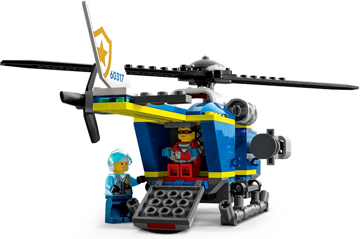 Конструктор City Полицейская погоня в банке совместим с LEGO 60317