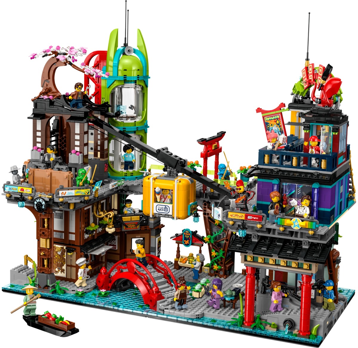 Городская ярмарка Ninjago Конструктор совместим с LEGO 71799