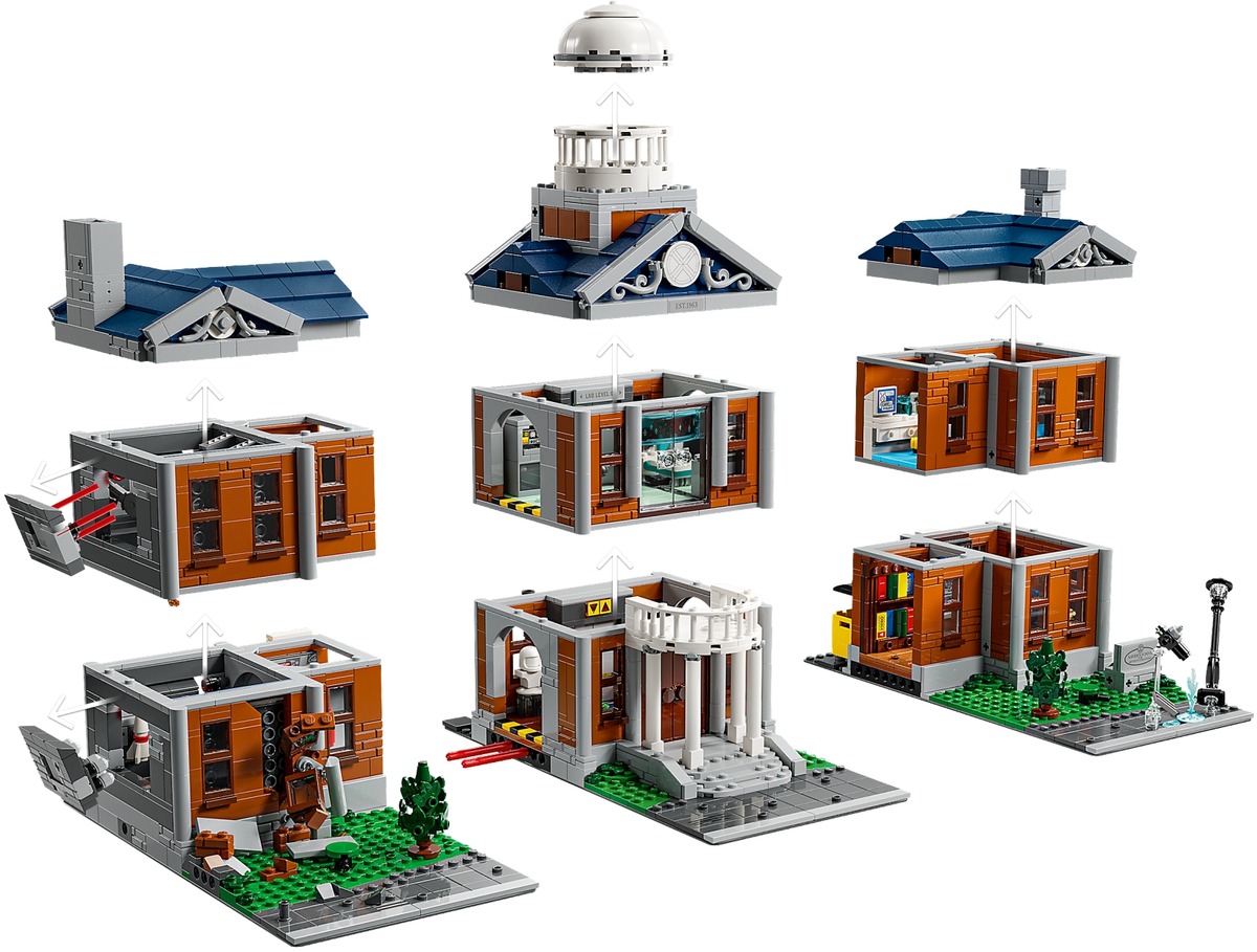 Люди Икс: Особняк Икс Marvel Конструктор совместим с LEGO 76294