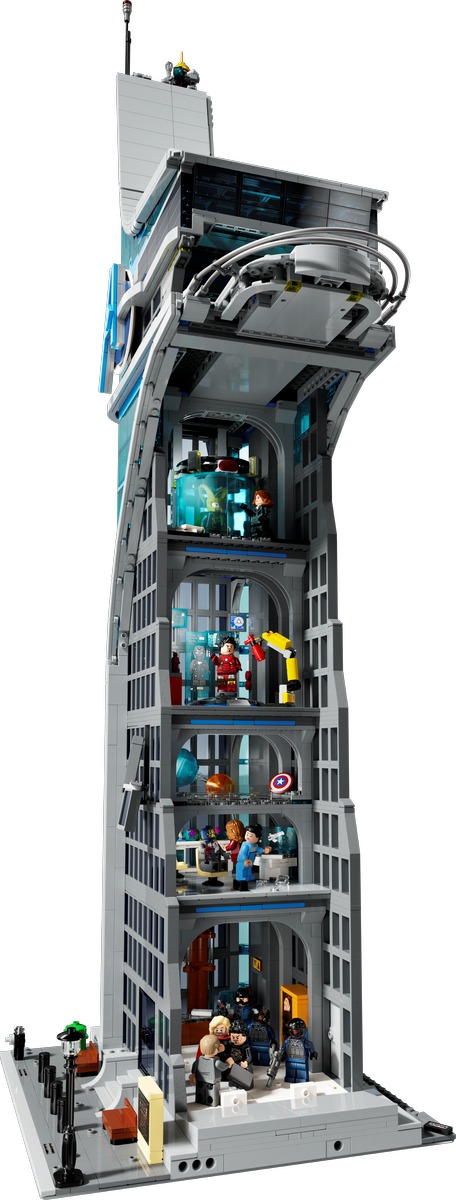 Башня Мстителей Marvel Конструктор совместим с LEGO 76269