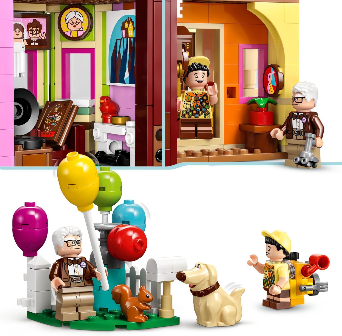 Конструктор Дом из мультфильма Вверх Disney совместим с LEGO 43217