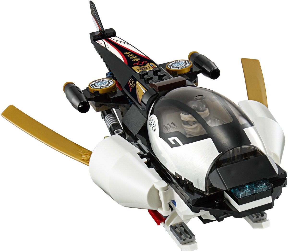Внедорожник с суперсистемой маскировки Ninjago Конструктор совместим с LEGO 70595