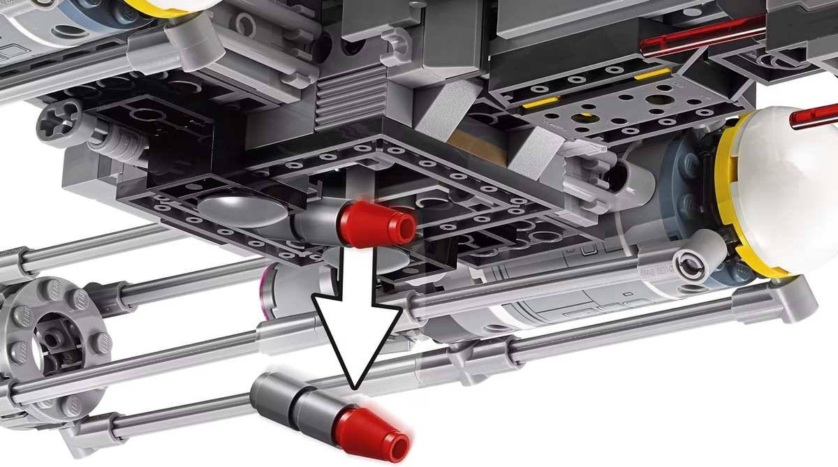 Звездный истребитель Y-Wing Star Wars Конструктор совместим с LEGO 75172