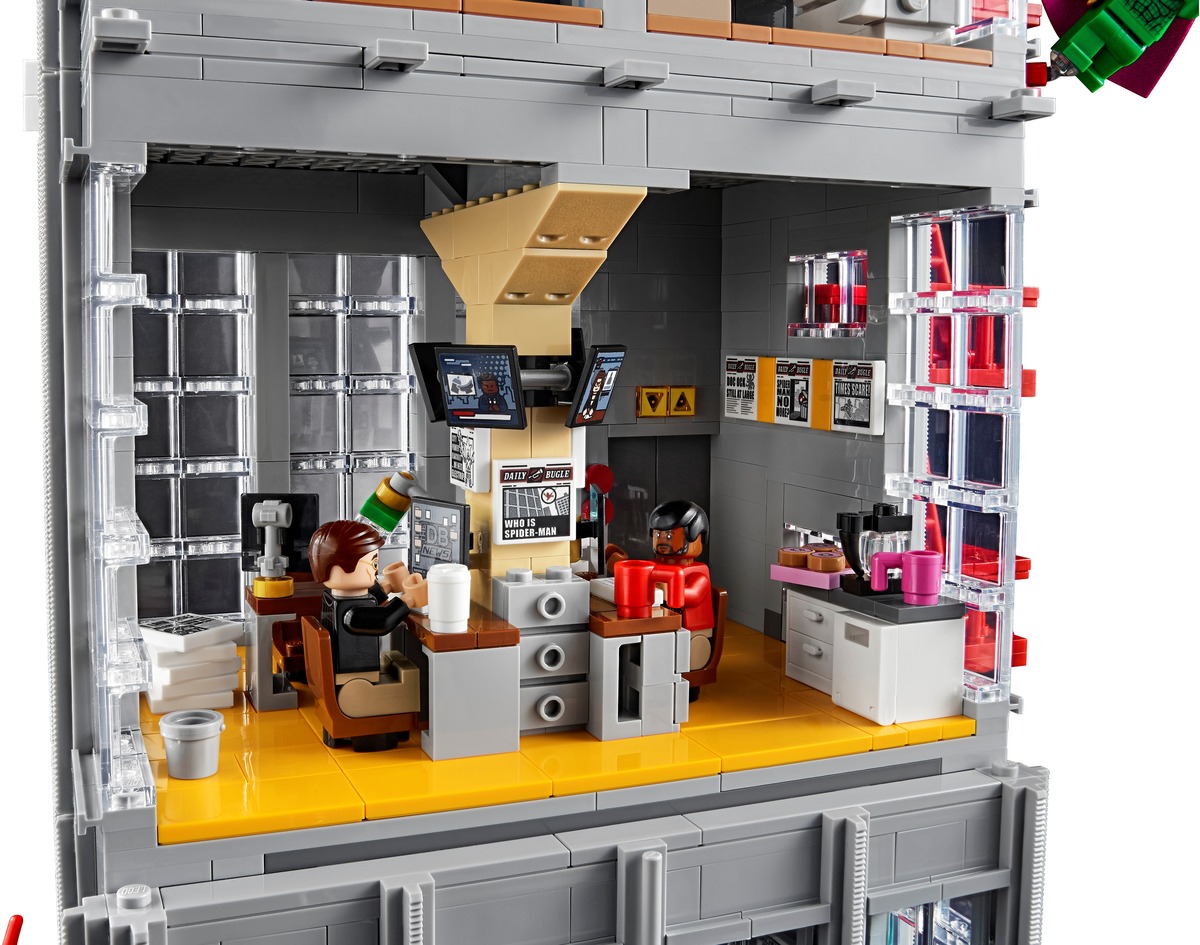Редакция Дейли Бьюгл Marvel Конструктор совместим с LEGO 76178