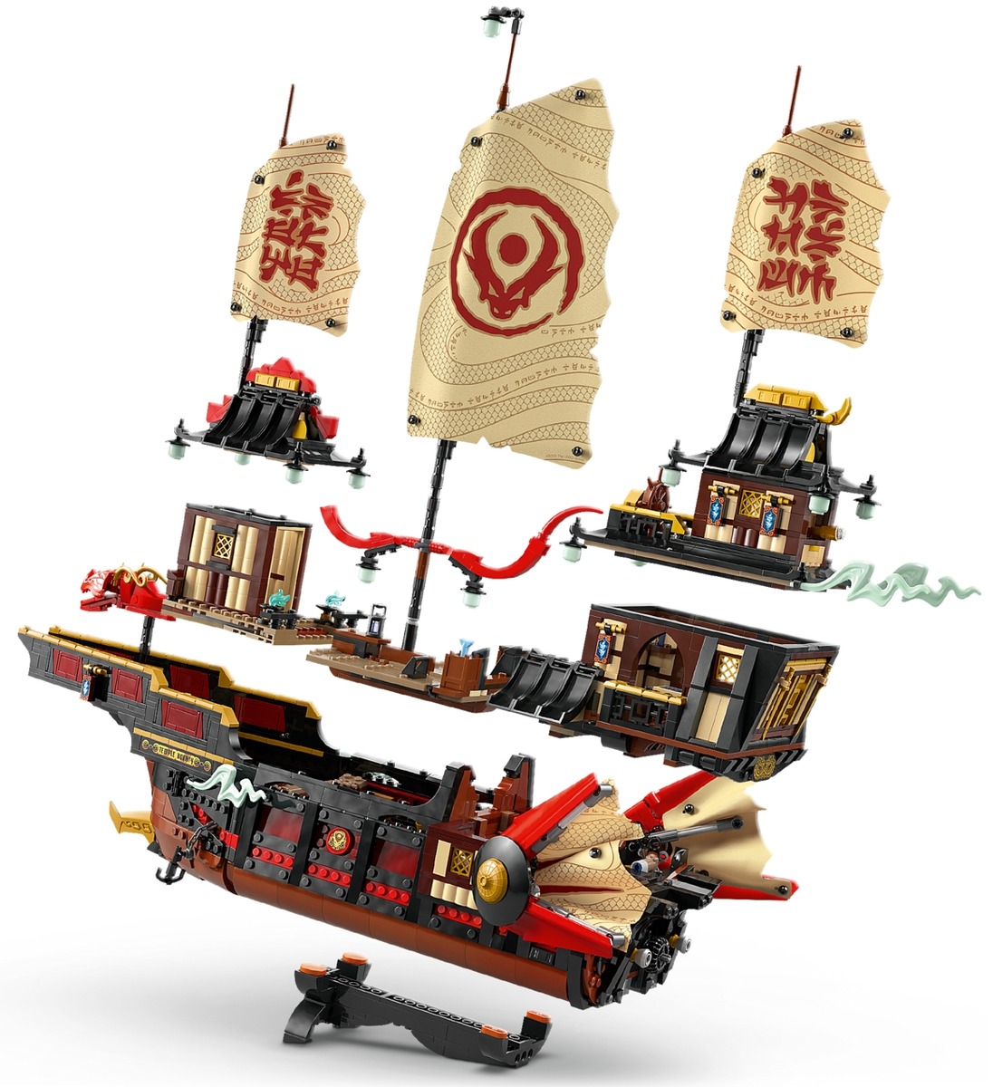 Храм Щедрости Ninjago Конструктор совместим с LEGO 71848