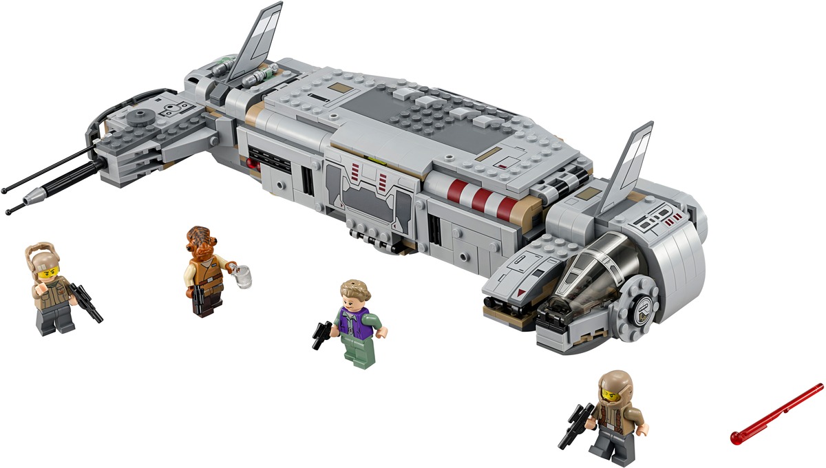 Конструктор Star Wars Военный транспорт Сопротивления совместим с LEGO 75140