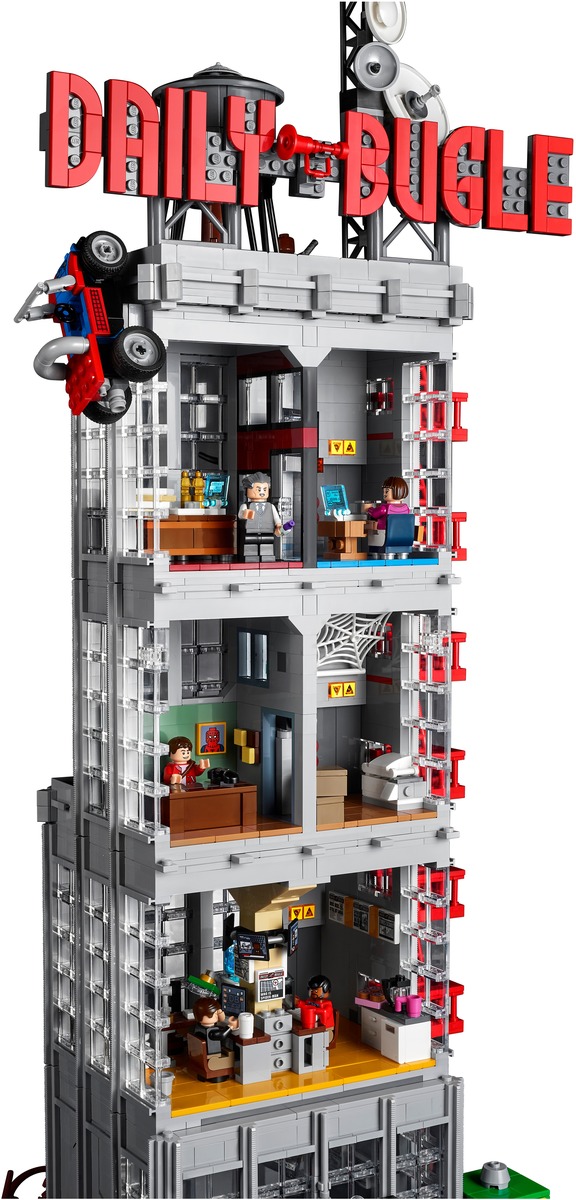 Редакция Дейли Бьюгл Marvel Конструктор совместим с LEGO 76178