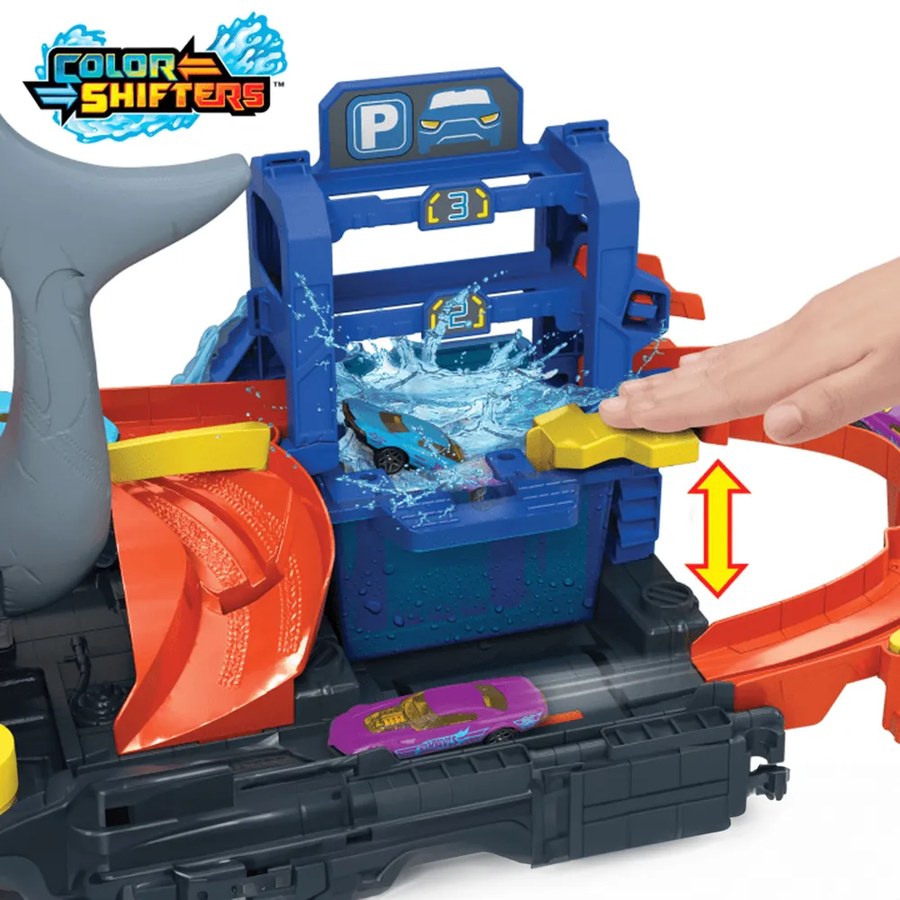 Автомойка Акула Hot Wheels Игровой набор HTN82