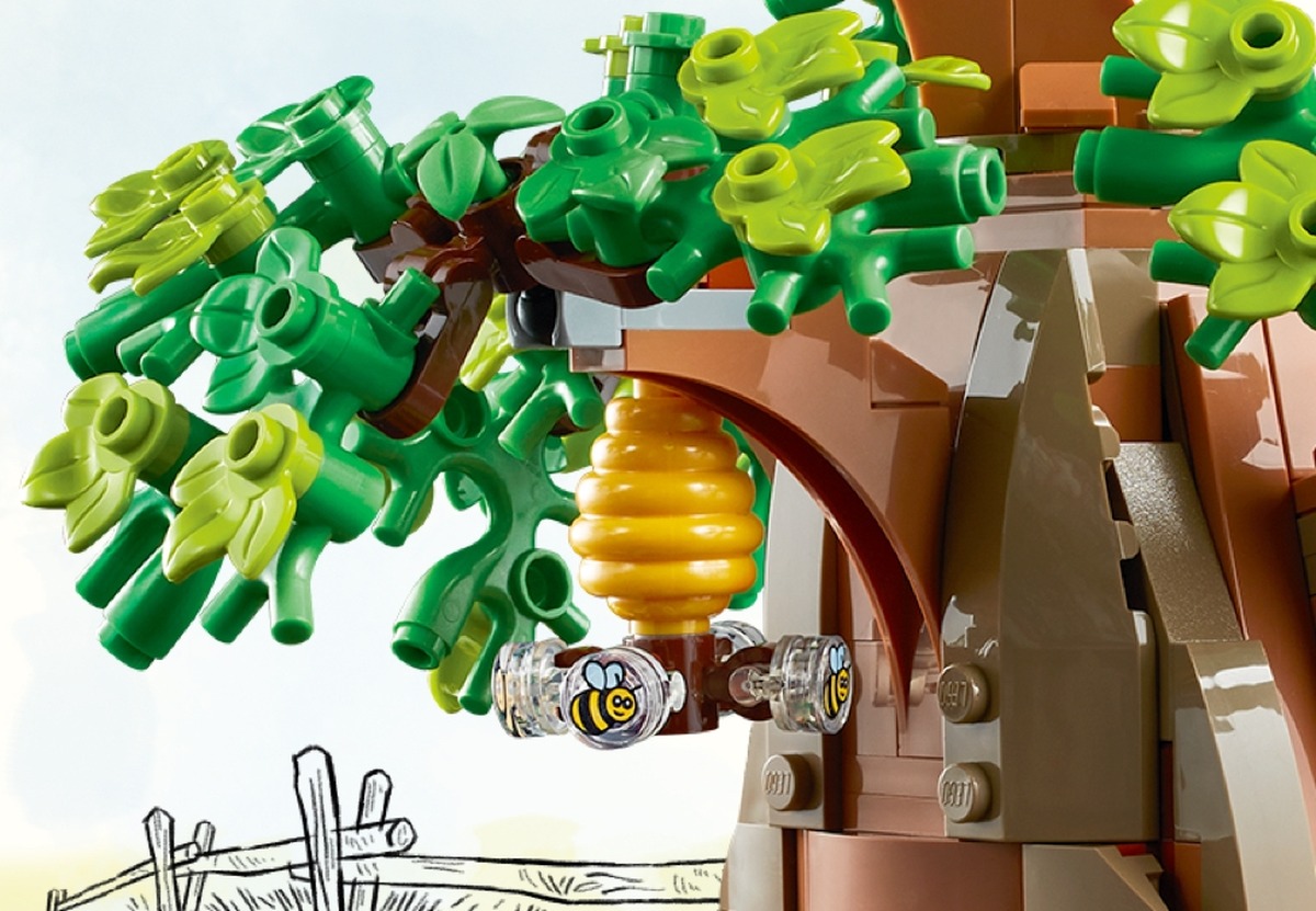 Винни Пух Disney Конструктор совместим с LEGO 21326