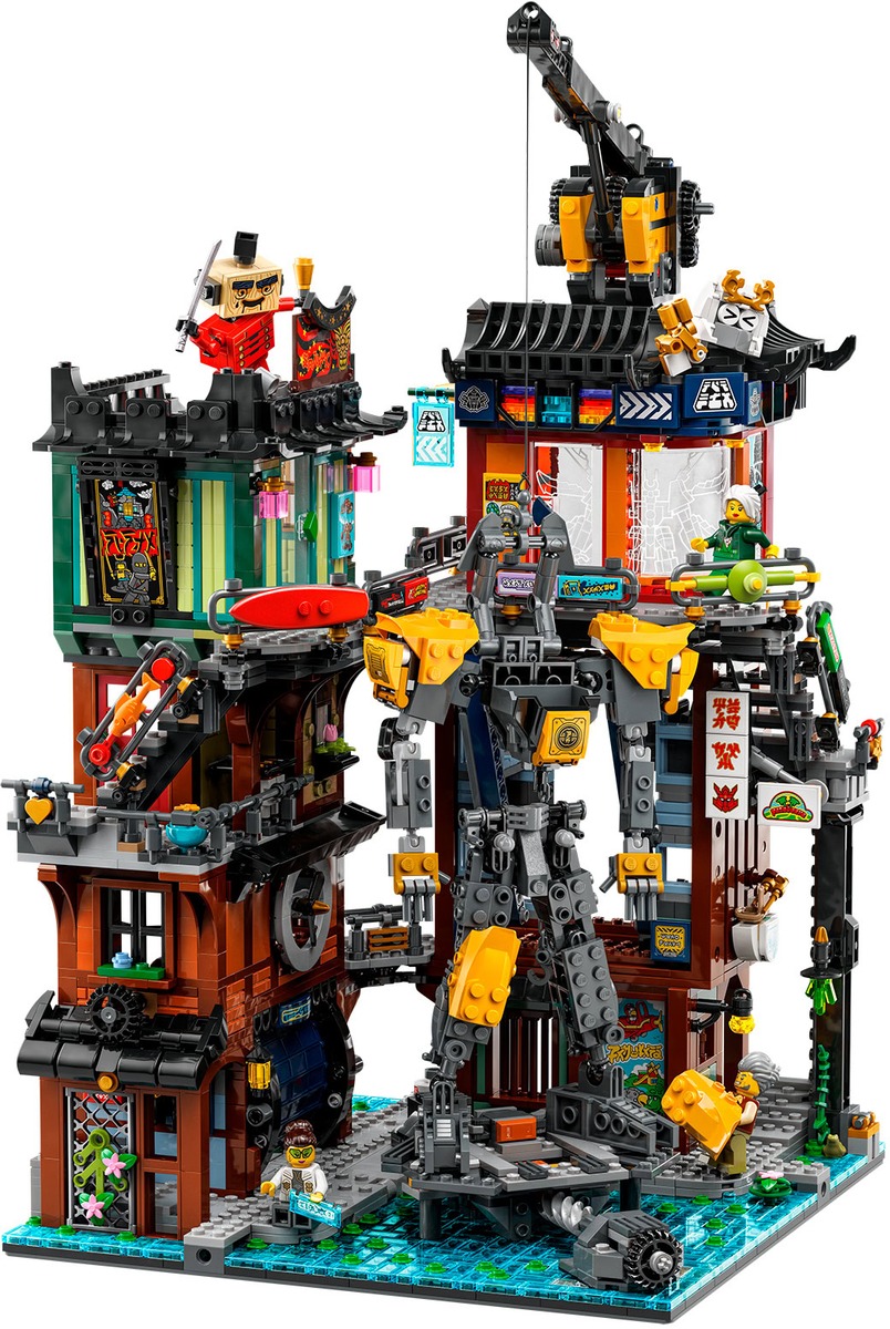 Городские мастерские Ninjago Конструктор совместим с LEGO 71837