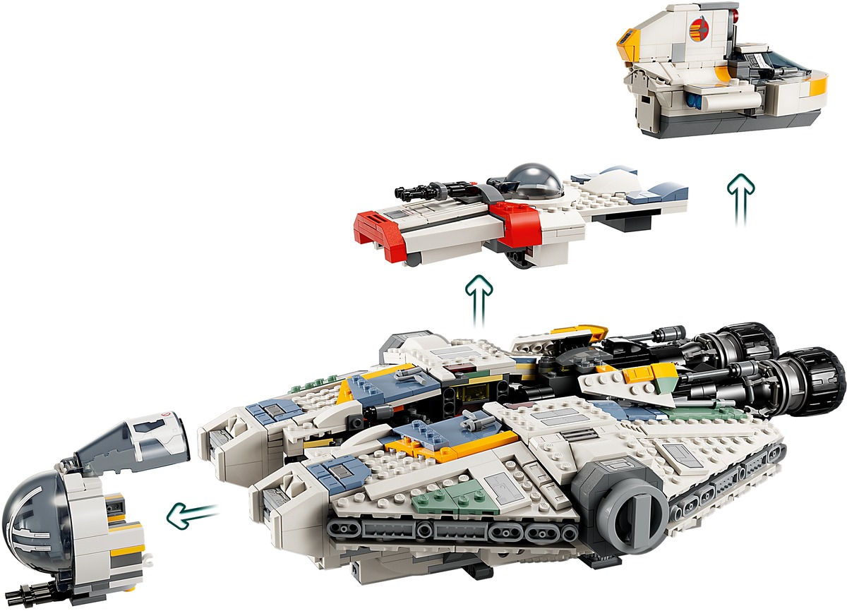 Призрак и Фантом II Star Wars Конструктор совместим с LEGO 75357
