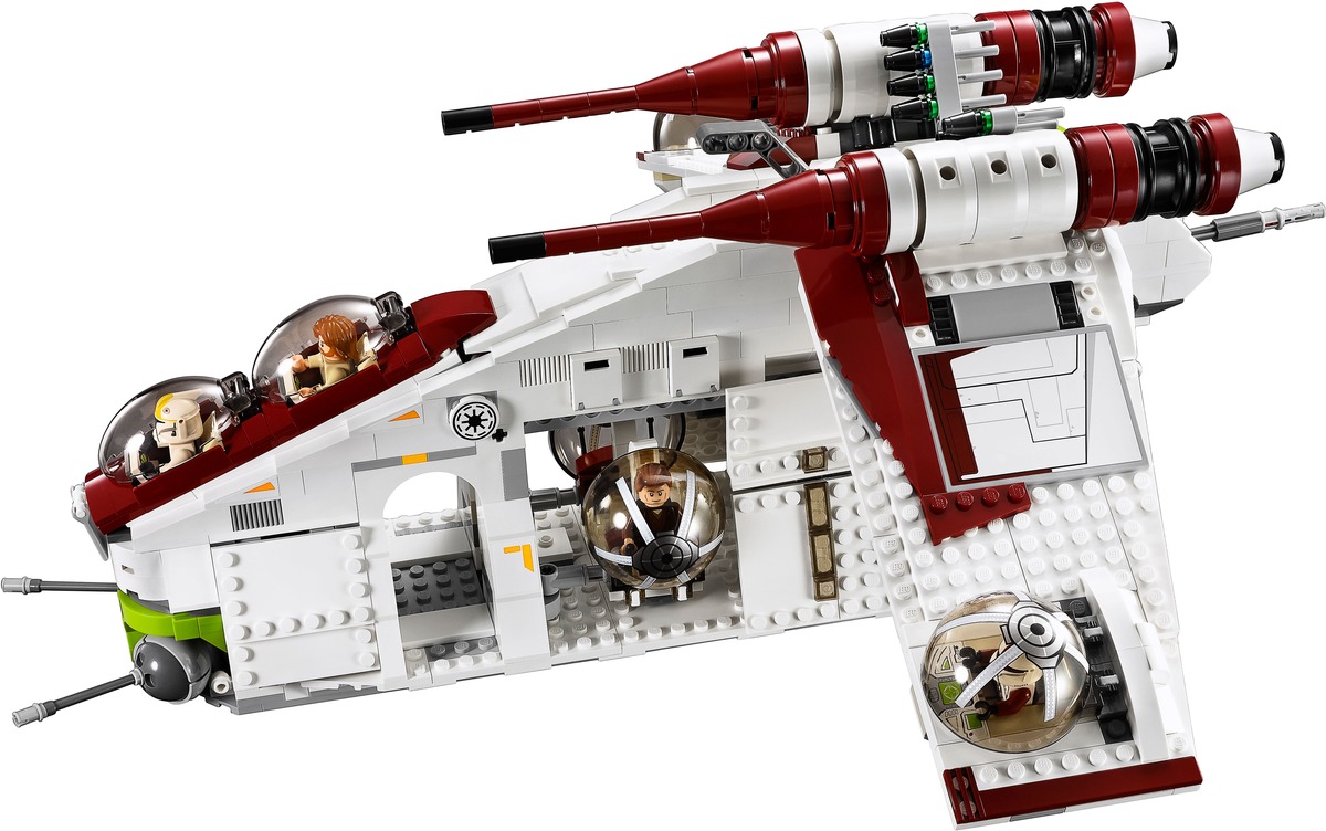 Конструктор Республиканский истребитель Star Wars совместим с LEGO 75021