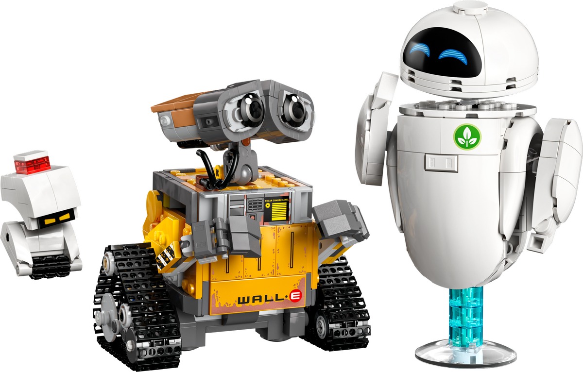 Конструктор Disney ВАЛЛ-И и ЕВА совместим с LEGO 43279