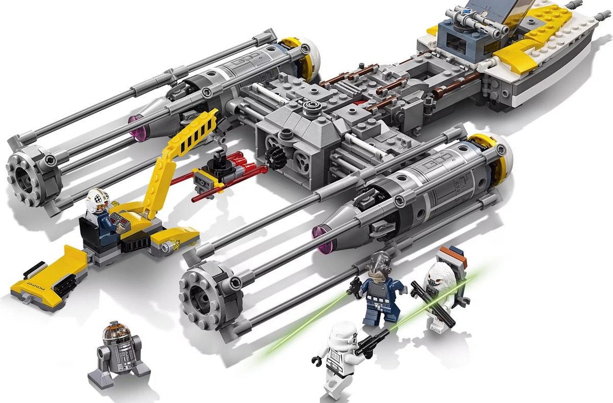 Звездный истребитель Y-Wing Star Wars Конструктор совместим с LEGO 75172