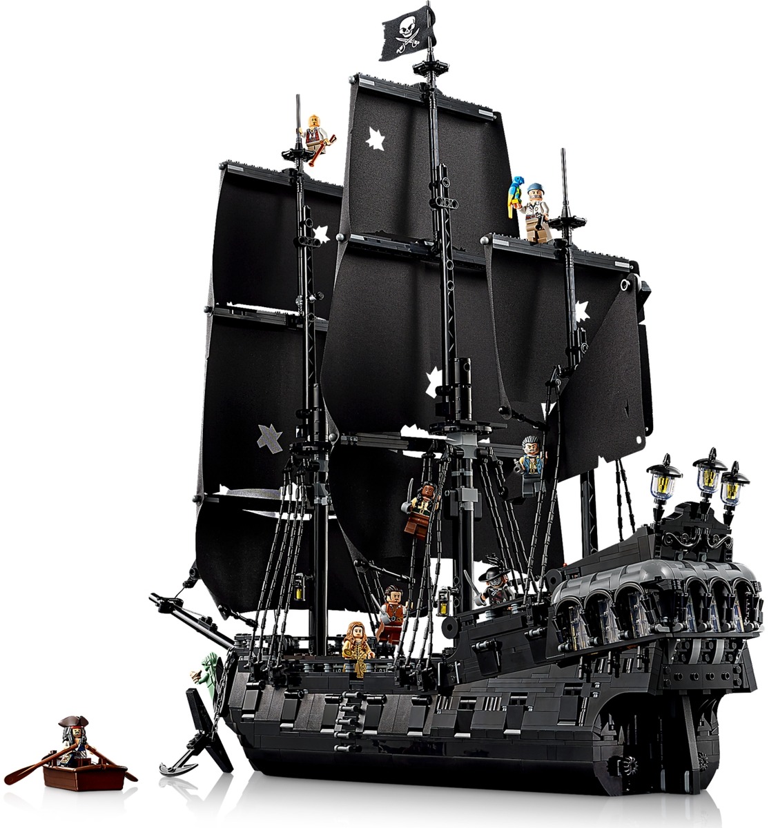 Пиратский корабль капитана Джека Воробья Конструктор совместим с LEGO 10365