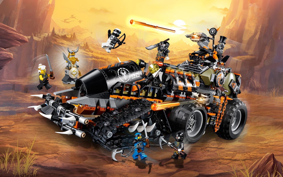 Стремительный странник Ninjago Конструктор совместим с LEGO 70654