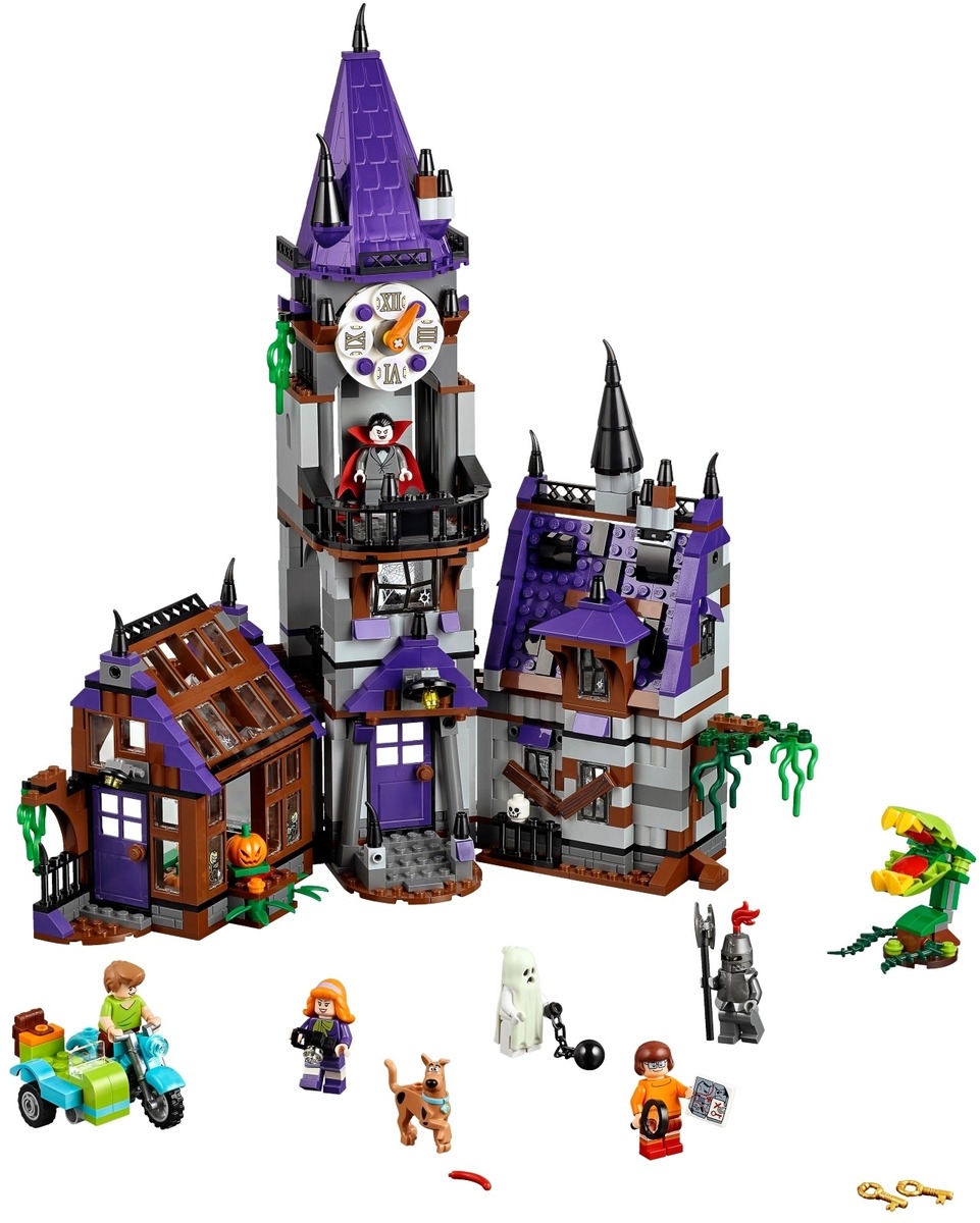 Конструктор Скуби-Ду Таинственный особняк совместим с LEGO 75904