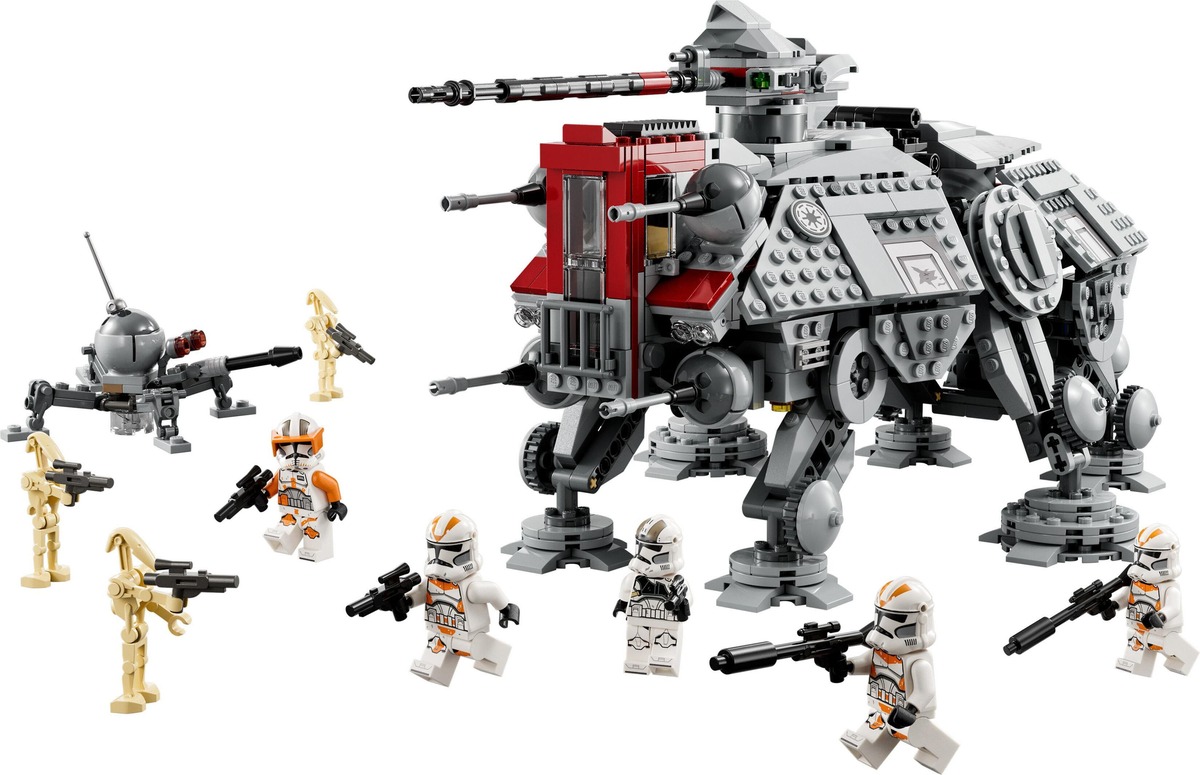 Шагоход AT-TE Star Wars Конструктор совместим с LEGO 75337