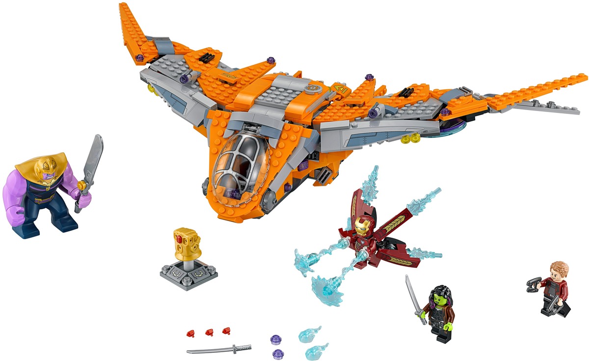 Конструктор Marvel Танос: последняя битва совместим с LEGO 76107