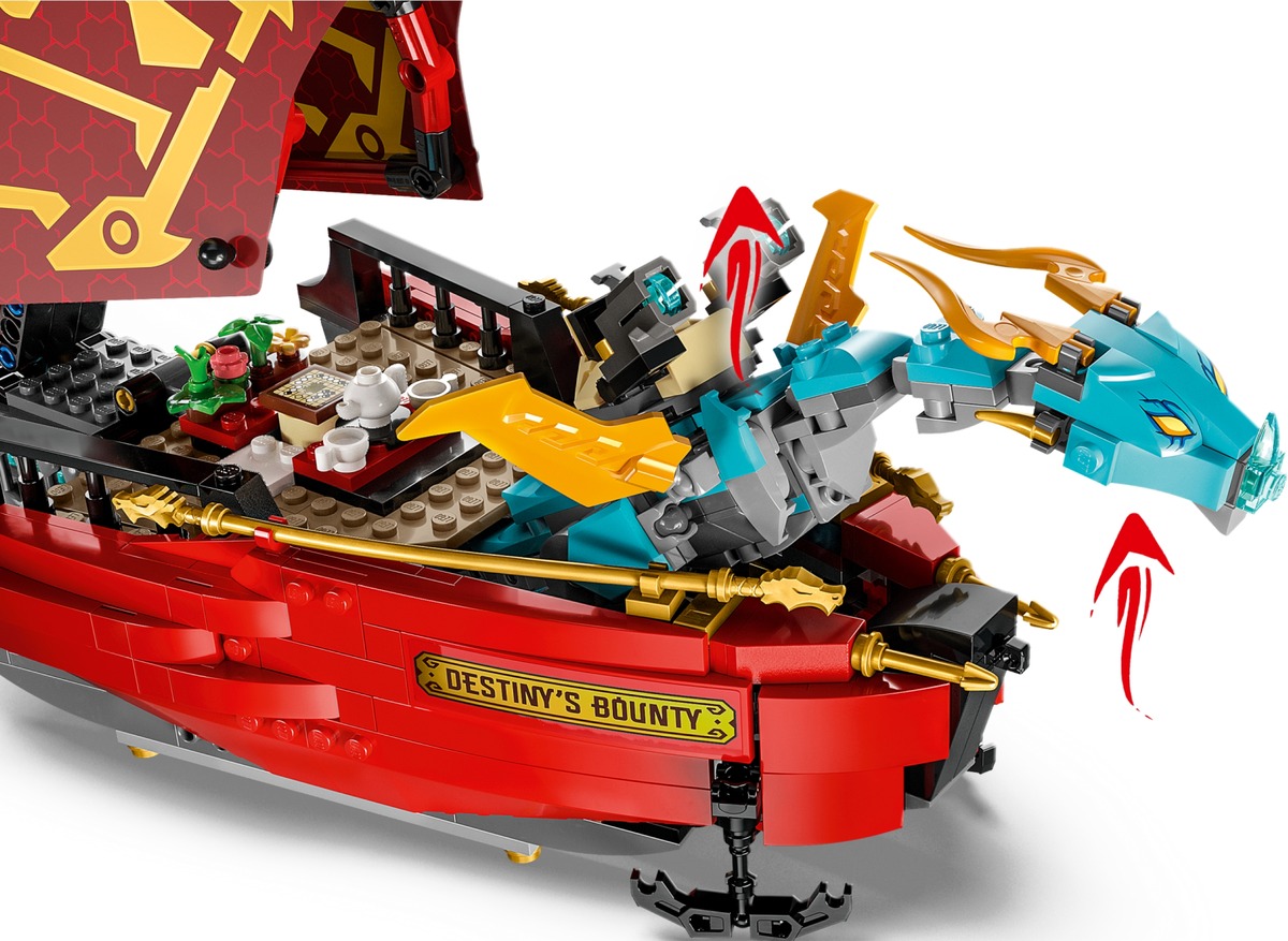 Награда судьбы — гонка со временем Ninjago Конструктор совместим с LEGO 71797
