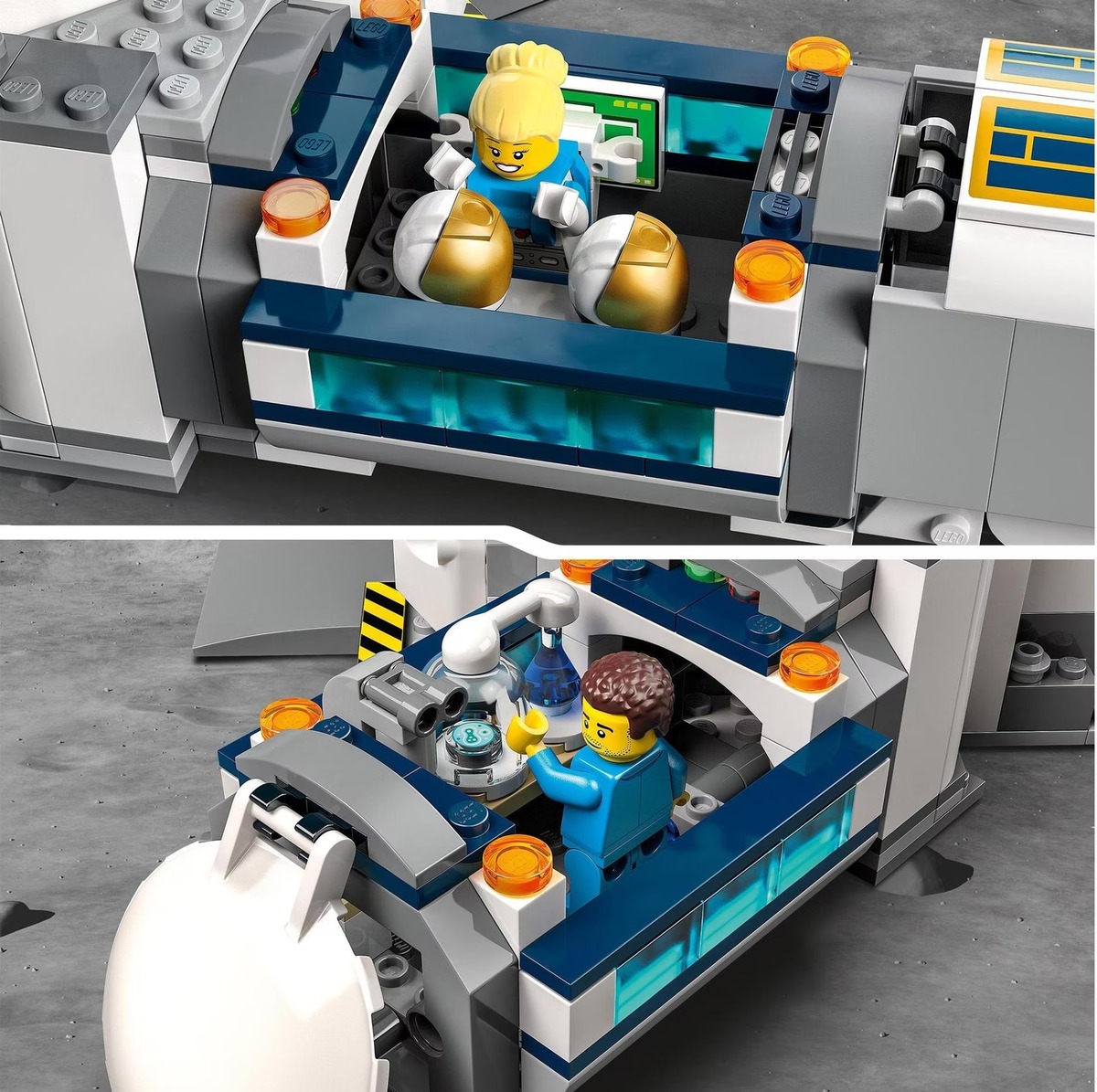 Конструктор City Лунная научная база совместим с LEGO 60350