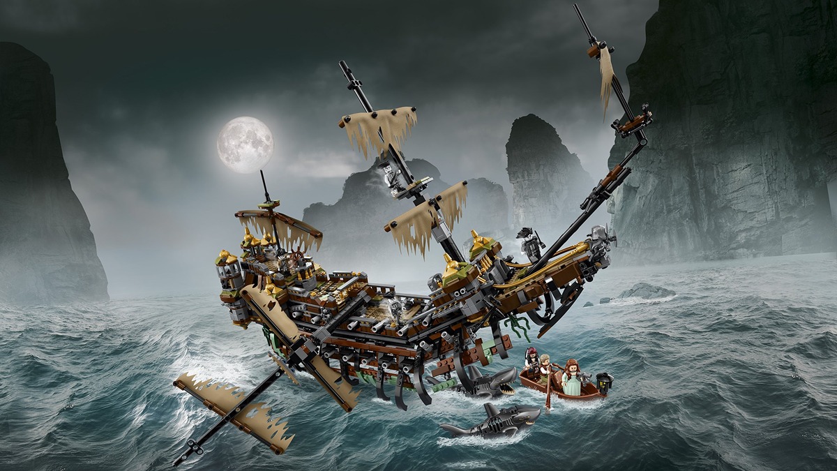 Безмолвная Мэри Пираты Карибского моря Disney Конструктор совместим с LEGO 71042