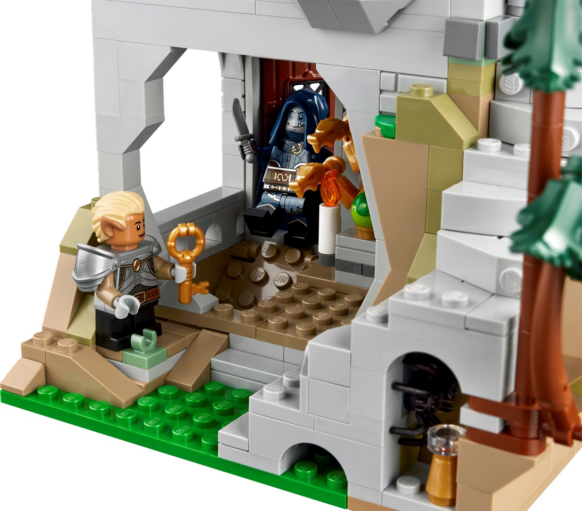 Подземелья и драконы: История Красного Дракона Конструктор совместим с LEGO 21348