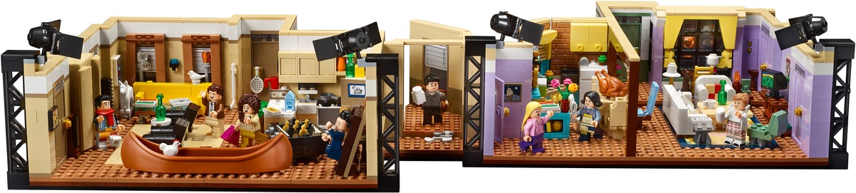Конструктор Квартиры героев сериала Друзья совместим с LEGO 10292