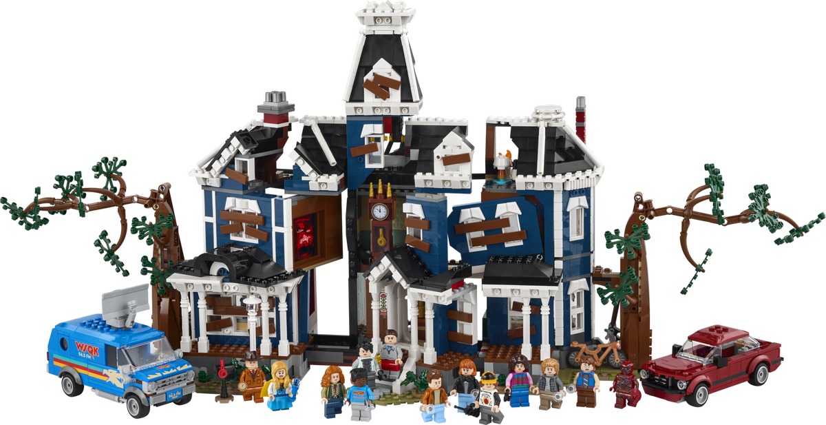 Конструктор Очень странные дела: Дом Крилов совместим с LEGO 11370