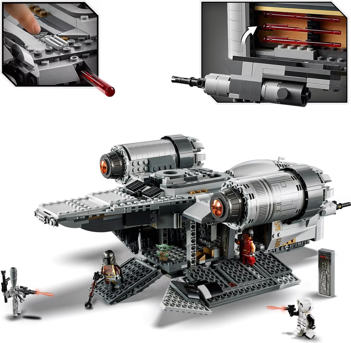 Лезвие бритвы Star Wars Конструктор совместим с LEGO 75292