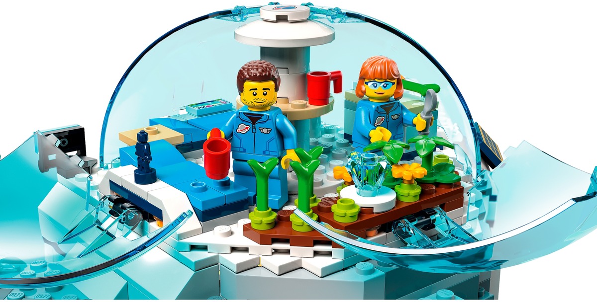 Конструктор City Лунная научная база совместим с LEGO 60350