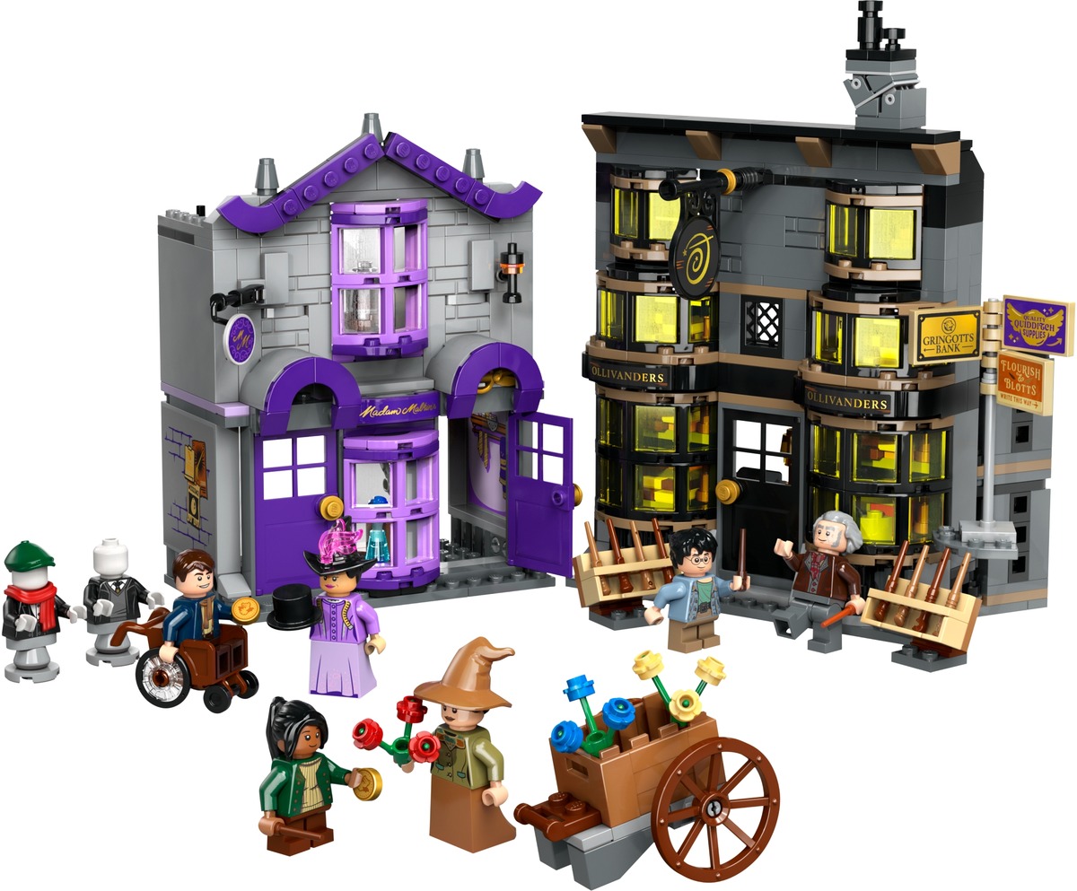 Олливандерс и мантии мадам Малкин Harry Potter Конструктор совместим с LEGO 76439