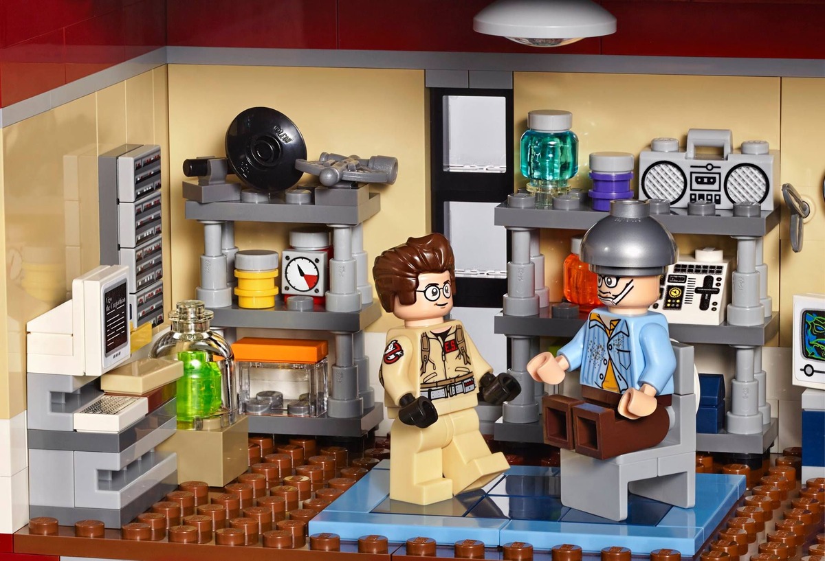 Штаб-квартира охотников за привидениями Конструктор совместим с LEGO 75827