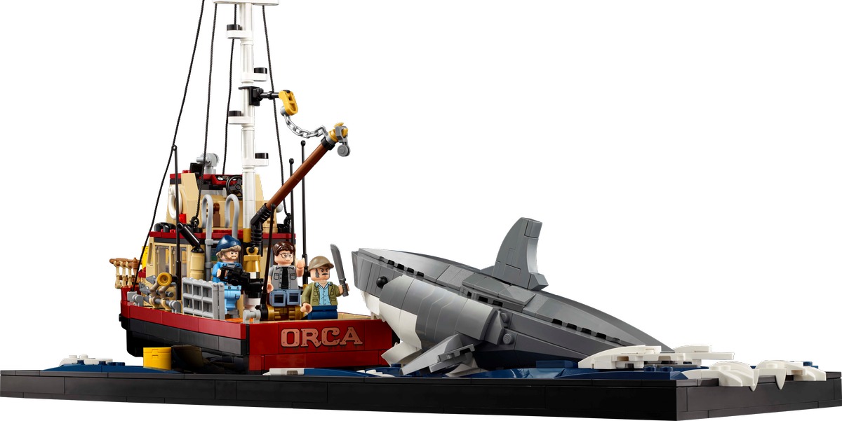 Челюсти Конструктор совместим с LEGO 21350