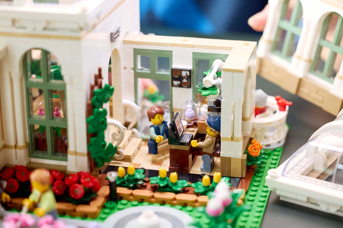 Ботанический сад Конструктор совместим с LEGO 21353