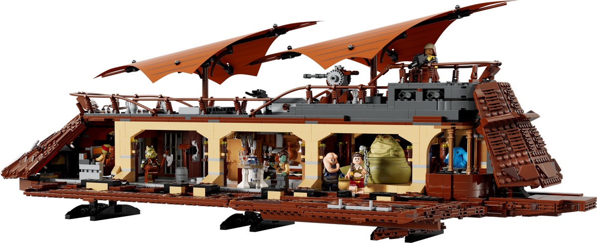 Парусная баржа Джаббы Star Wars Конструктор совместим с LEGO 75397