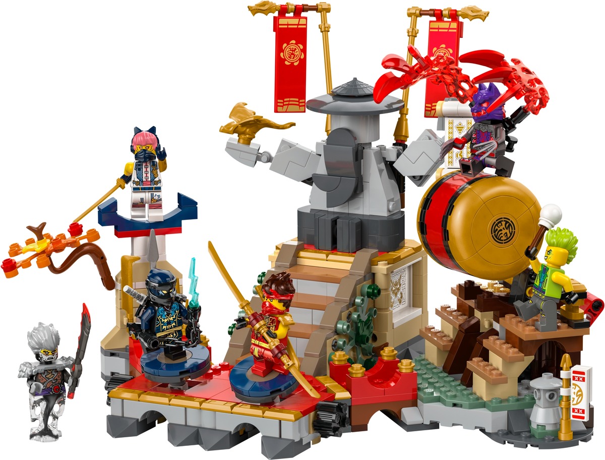 Турнирная боевая арена Ninjago Конструктор совместим с LEGO 71818