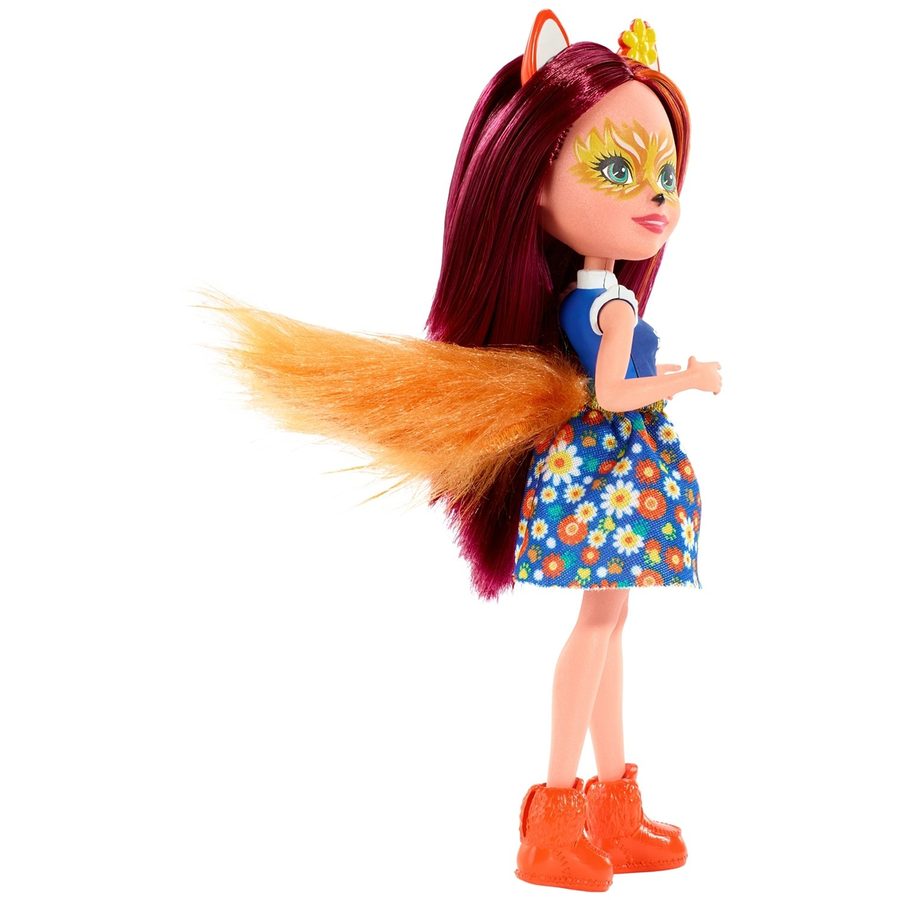 Enchantimals Кукла Фелисити Лис и Флик FXM71