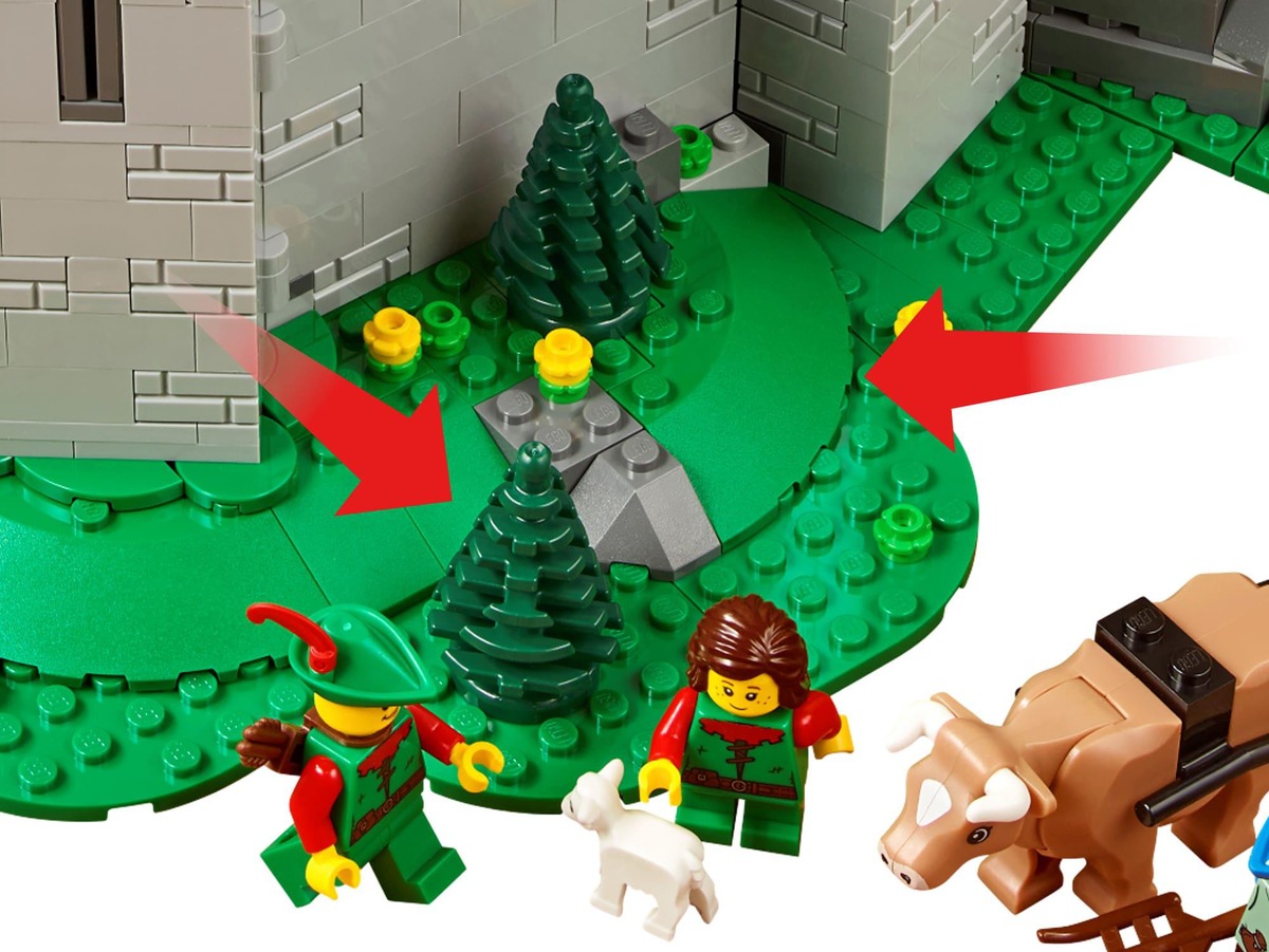 Замок Рыцарей Льва Конструктор совместим с LEGO 10305